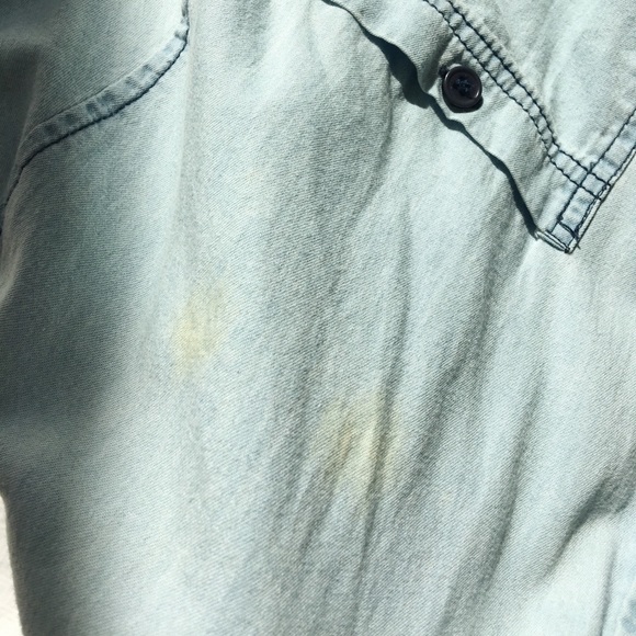 Blue Jean Button Up - Picture 3 of 4